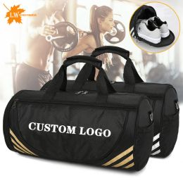 Bags Custom Bag with Logo Sports Gym Bags Yoga Shoulder Tanks Training Fitness Outdoor Travel Personalised Men Handbags Printed Names