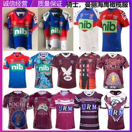 Men Jersey 22Nrl British Manley Sea Eagles Native Edition Short Sleeve Knights Rugby For