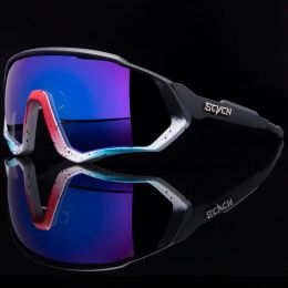 Sunglasses SCVCN UV400 Sport Cycling Glasses Road Sunglasses Bicycle Eyewear Mountain Bike MTB Cycl Goggles running glasses