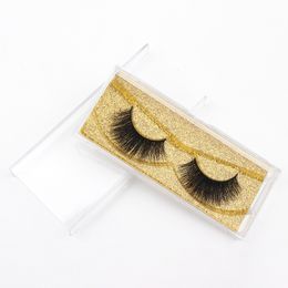 1 pairs Cotton Black Band Faux Silk Fur False eyelashes multilayer Mink False eyelash Lashes extentions