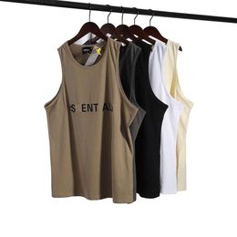 Mens Designer Vest Fashion Pure Cotton High Quality Sleeveless Men Womens T Shirt Fiess Running Sports Summer Loose Tank Top