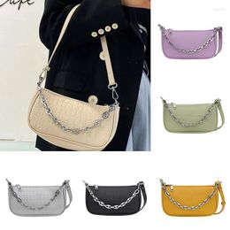 Shoulder Bags 2024 Korea Style Messenger Bag For Women Girls Fashion Mini Chain Crossbody Leather Handbag