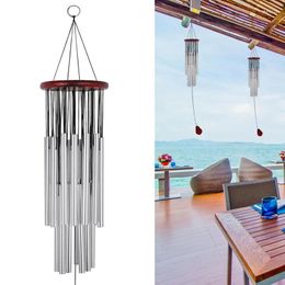 Decorative Figurines Wind Chimes Outdoor Large Deep Tone Hanging Ornament Garden Home Mobiles Windchime Decoration