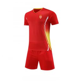 Association Sportive de Monaco Men leisure home leisure suit children summer leisure sweatshirt high quality outdoor training short sleeve suit