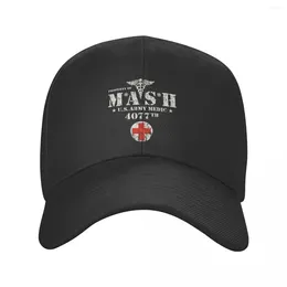Ball Caps Classic Vintage Mash Tv Show Baseball Cap For Women Men Adjustable Dad Hat Performance Snapback Hats
