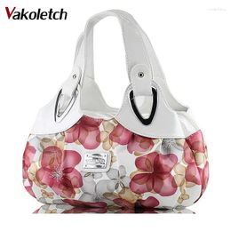 Evening Bags Fashion Korean Handbag Beautiful Women PU Leather Bag Tote Printing Handbags Six Style Satchel Drop WHOLESALES WZ50-32
