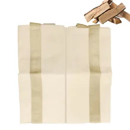 Storage Bags Large Firewood Carrier Lightweight Canvas Tote Sturdy Heavy Duty Wood Carrying Bag For Branch