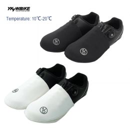 Footwear YKYKBIKE Winter Warmer Bicycle Toe Covers Bike Shoes Covers Rainproof Windproof Cycling Overshoes Road Booties