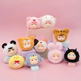 Blind box Best Lamb Bonana Zoo Series Blind Box Plush Sheep Toys Cute Anime Figure Guess Bag Cartoon Doll Model Girly Heart Gift Y240422