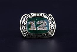 Hall Of Fame Randall Cunningham #12 American Football Team s ship Ring With wooden box set souvenir Fan Men Gift 20207850364