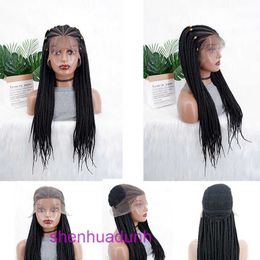 Multiple braid wig hair cover hand woven multiple dirty braids