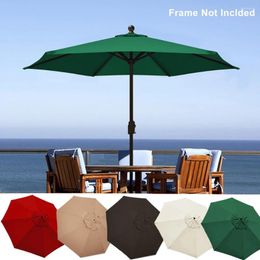 Raincoats 6/8 Rib Umbrella Replacement Canopy Outdoor Awning Stall Garden Sunshade Cover Cloth Waterproof Top Fabric