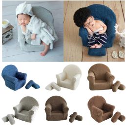 Pillow 3 Pcs/set Newborn Baby Posing Mini Sofa Arm Chair Pillow Infant Photography Prop