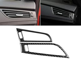 Car Carbon Fiber Side Air Outlet Panel Solid Color Decorative Sticker for BMW Z4 20092015 Suitable For Left Driving7609356