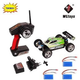 Electric/RC Car WLtoys A959-B 959B Rally Racing Car High Speed Vehicle 70KM/H RC Car 1 18 2.4GHz 4WD RC Racing Car Toys Gift T240422