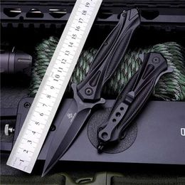 New Beautiful Outdoor Knife, Multi-function Folding Knife, High Hardness Outdoor Portable Self-defense Knife and Fruit Knife
