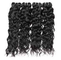 8A Brazilian Natural Wave Virgin Hair Weave 4 Bundles 8A 100 Unprocessed Human Hair Weft Extensions Natural Color 95100gpc90954569939601