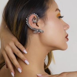 Earrings Punk Personality Dragon Ear Clips for Women Men Retro Dragon Non Pierced Earrings Ear Cuffs for Teens Hip Hop Street Jewelry