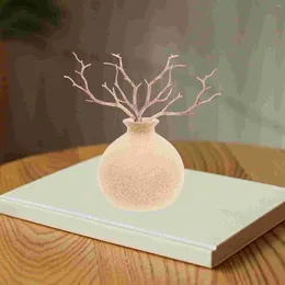 Decorative Flowers 12 Pcs Simulated Twigs Fake Dried Branches Flower Vase Dry Decors Plastic Artificial Tree Stems Home Antler