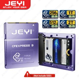 Readers JEYI CFExpress TypeB to 2230 NVMe M.2 SSD Adapter, PCIe 4.0 Expansion Memory CFexpress Card For CANON NIKON Z6/Z7/Z9/R3/R5