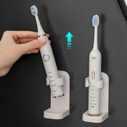 Toothbrush Toothbrush Stand Electric WallMounted Holder Base Rack Organiser Traceless Space Saving Adults Toilet Bathroom Accessories Tool