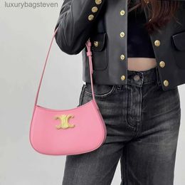 Fashionable Cellin Original Designer Bags for Women Underarm Bag 2024 New High End French Shoulder Bag Womens Genuine Leather Bag with Original Logo