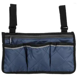 Storage Bags Multifunctional Wheelchair Side Hanging Bag Office Chair Folding Sundries Armrest Pouch