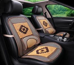 Car Seat Covers Universal Wooden Bead Bamboo Summer Cushion Breathable And Cool Conjoined220n1233650