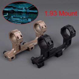 Accessories Tactical 1.93 Cantilever AR15 Rifle Scope Mount 25.4mm 30mm Ring For Airsoft Fit 20mm Rail RMR Red Dot RAISER Mount ROF45/90