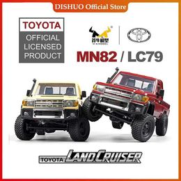 Electric/RC Car MN82 1 12 Full Scale MN Model RTR Version RC Car 2.4G 4WD 280 Motor Proportional Off-Road RC Remote Control Car For Boys Gifts T240422