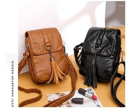 Shoulder Bags 1 PCS Small Ladies Messenger Mobile Phone Handbag PU Leather Bag Lady