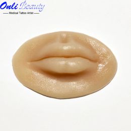 Dresses Nude 3d Lips Best Practice Silicone Skin for Permanent Makeup Artists Pmu Training Accessories