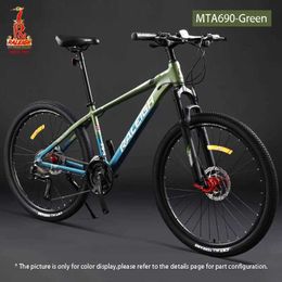 Bikes 26/27.5 inch Mountain Bike Cross Country Bike Aluminum Alloy Mountain Bicycle Racing Off-road Bike Hydraulic Disc Brake Y240423