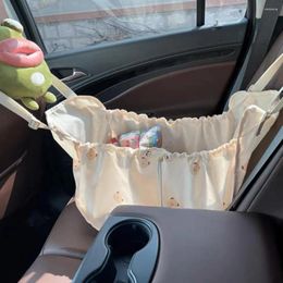 Storage Bags Car Seat Bag Washable Auto Soft Fabric Convenient Back Hanging