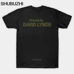 T-Shirts Printed Men T Shirt Cotton Tshirt Oneck Shortsleeve New Style Directed by David Lynch David Lynch Tshirt Sbz8164