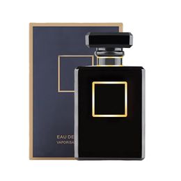 Luxury Female Perfume Women Elegant COCO NOIR Ladies EDP Body Spray Cologne 100 ML Natural Long Lasting Pleasant Fragrance Charming Scent for Gift 3.4 fl.oz Wholesale