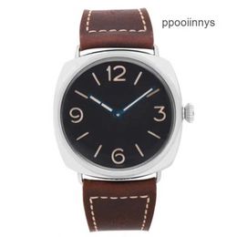 Panerei Luxury Wristwatches Mechanical Watch Chronograph PANERAISS Radiomir Days 47mm Steel Black Wind Mens Watch PAM00721