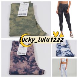 Tie Dye Leggings for Women High Waist Workout Yoga Pants Buttery Soft Scrunch Butt Lifting Compression Tights Workout for Women 25"