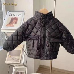 Coats Baby Boy Girl Cotton Padded Jacket Infant Toddler Child Spring Autumn Winter Coat Warm Blazer Outwear Baby Clothes 110Y