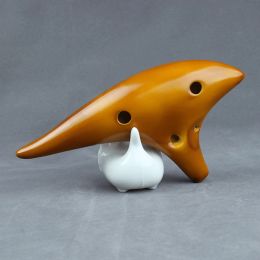 Instrument 12hole Ricefired Soldering Grain Ocarina Alto Ctone Beginner Teaching Ocarina 12hole Sound Quality Ocarina