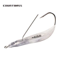 Accessories 10Pcs Blank Hard Lures, 80mm/3.2" 20g/0.7oz Sinking Weedless Minnow, Unpainted Fishing Baits, Wobblers, Hardbait Bodies