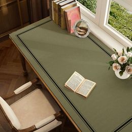 Desk Cushion Light Luxury and High-end Feeling Student Writing Desk Tablecloth Office Tabletop Protective Pad Dressing Table Cloth