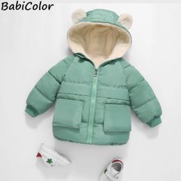 Coats Baby Boys Winter Coats parkas Girls Snowsuit Coats Baby Thicken Warm Velvet Parkas coats Kids Boy Outerwear clothes