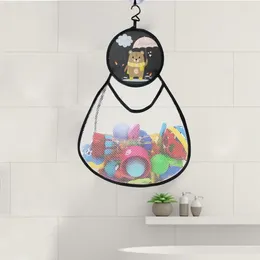 Storage Bags Bath Toy Hanging Bag Quick-drying Quick Drainage Baby Bathtub Bathroom Accessories