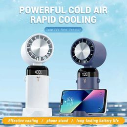 Other Appliances Mini handheld fan semiconductor cooling portable charging small portable electric cooling fan for outdoor travel J240423