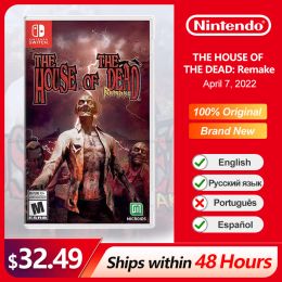 Deals THE HOUSE OF THE DEAD Remake Nintendo Switch Game Deals 100% Official Original Physical Game Card for Switch OLED Lite