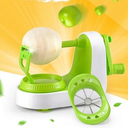 Hand Peelers Multifunction Fruit Kitchen Gadgets Household Pear Apple Peeler Cutter Slicer Food Vegetable Peeling hine Tools