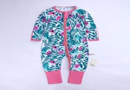 Newborn Toddler Kids Girl Baby Romper Infants Girls Long Sleeve Floral Jumpsuit Outfit Children Clothes4514370