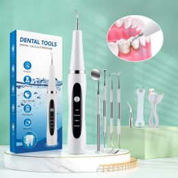 Cleaners Ultrasonic Dental Scaler Irrigator Tartar Eliminator Teeth Whitening Stain Plaque Remover Dental Stone Removal Teeth Cleaner