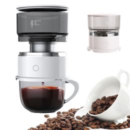 Control Mini Portable Drip Coffee Pot Smart Automatic Hand Brewing Coffee Hine Outdoor Extraction Coffee Brewer Grinder